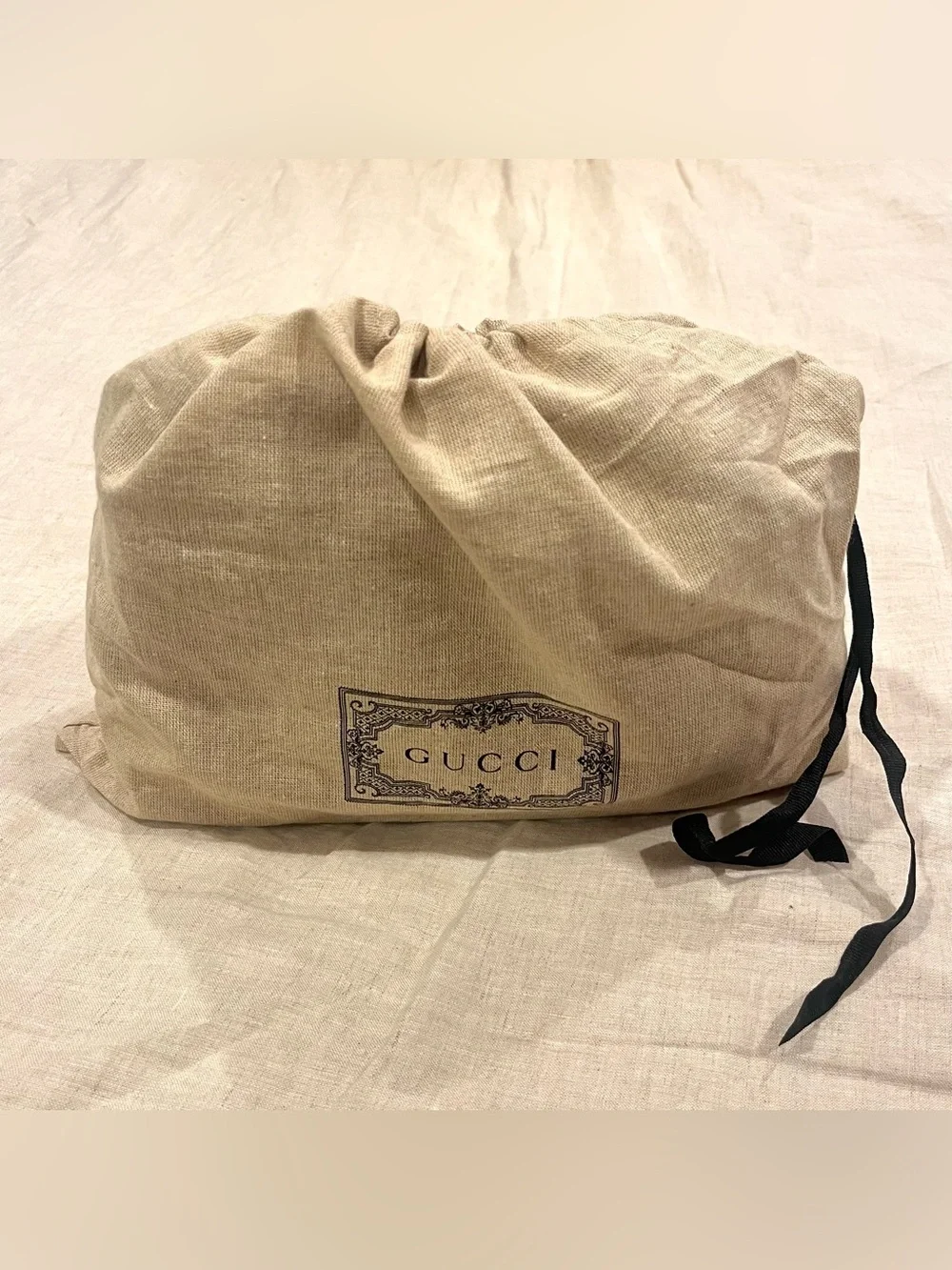 Gucci $2300 Blondie Quilted Crossbody Camera Bag 742360